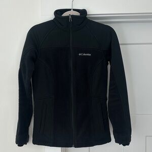 Columbia Black Full-Zip Jacket